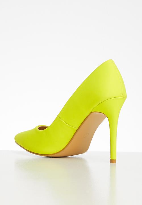 Superbalist - Leigh court heel -  yellow