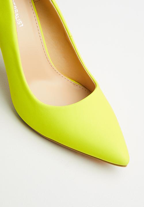 Superbalist - Leigh court heel -  yellow