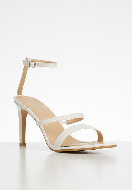 Superbalist - Keri strappy heel - white
