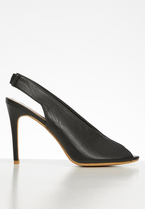Superbalist - Robyn high vamp heel - black