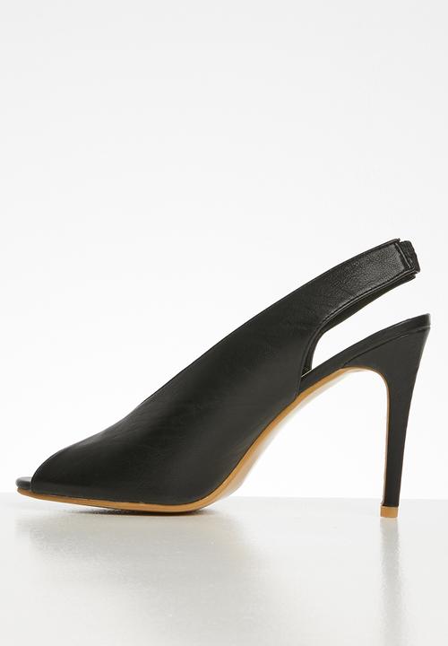 Superbalist - Robyn high vamp heel - black