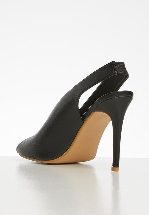 Superbalist - Robyn high vamp heel - black