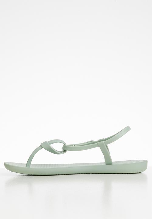 Ipanema - Ellie fem T-strap sandal - green