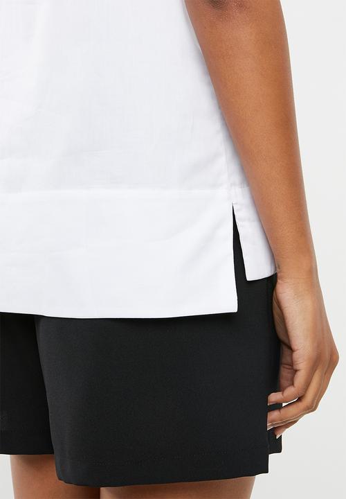 POLO - Sarah short sleeve shirt - white