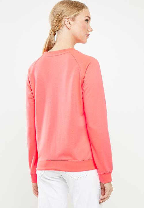 adidas Originals - Trefoil sweatshirt - neon pink 