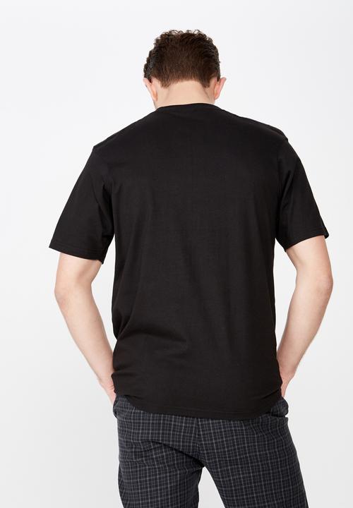 Cotton On - Cooked tbar short sleeve  tee - black