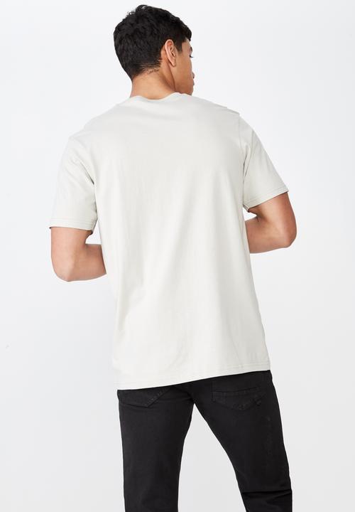 Cotton On - Tokyo city urban tee - smoke grey