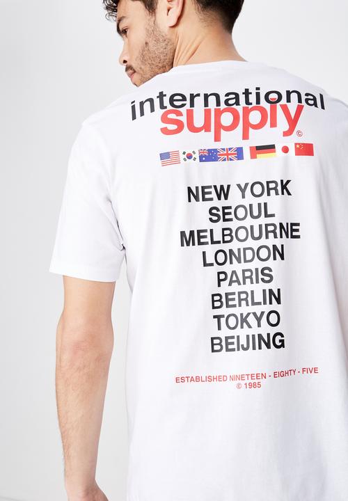 Cotton On - International supply tbar tee - white