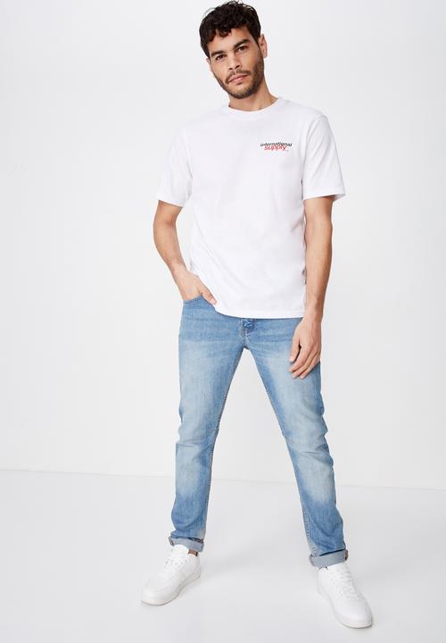 Cotton On - International supply tbar tee - white