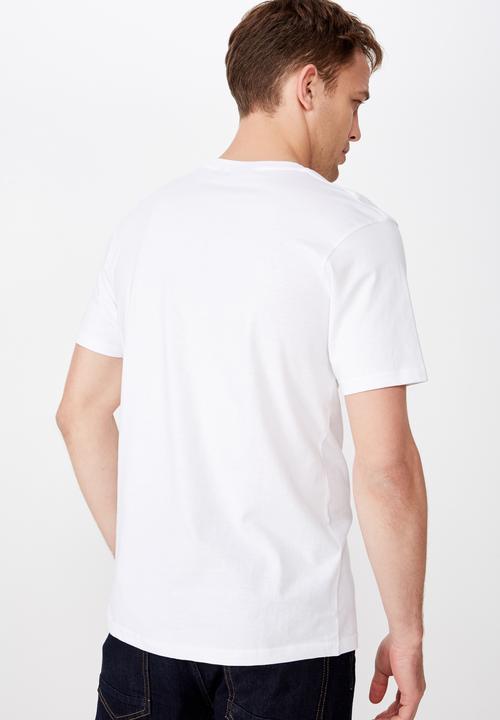 Cotton On - 2pac poetic justice fence tee - white