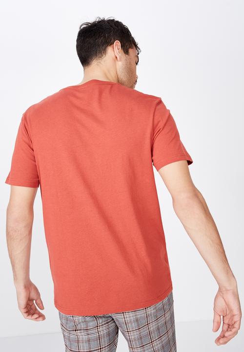 Cotton On - Brooklyn us tee - red