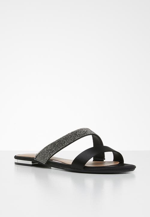 Call It Spring - Teivia sandal - black textile