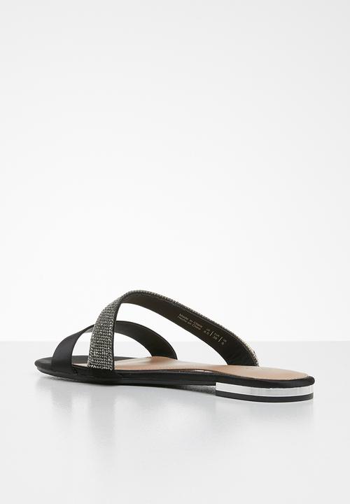 Call It Spring - Teivia sandal - black textile