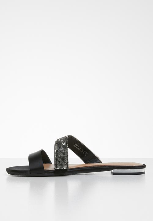 Call It Spring - Teivia sandal - black textile