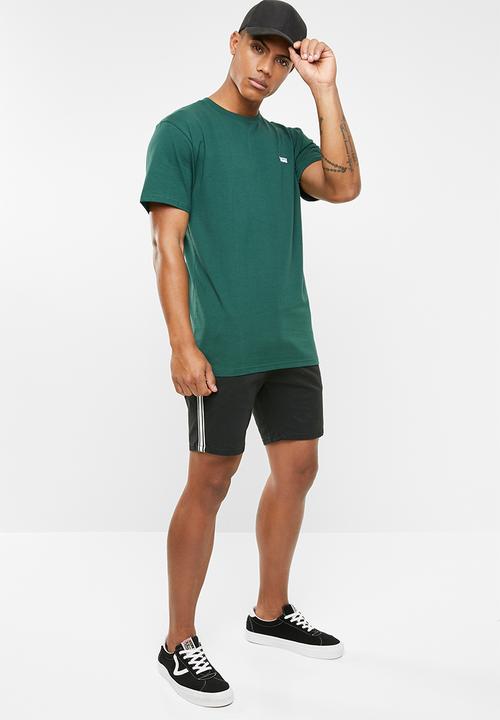 Vans - Left chest logo tee - green