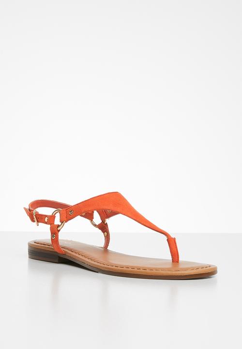 ALDO - Elubrylla leather sandal - orange