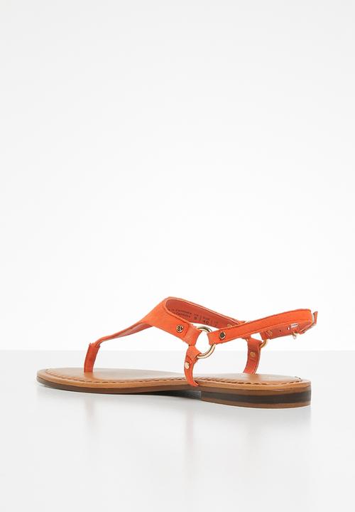 ALDO - Elubrylla leather sandal - orange