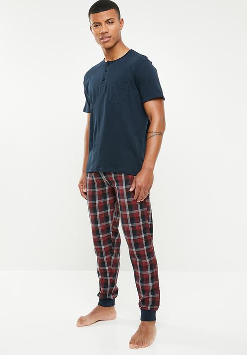 Brave Soul - Donovan sleep set - navy & red