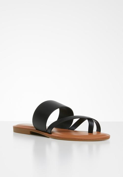 ALDO - Celodia leather sandal - black