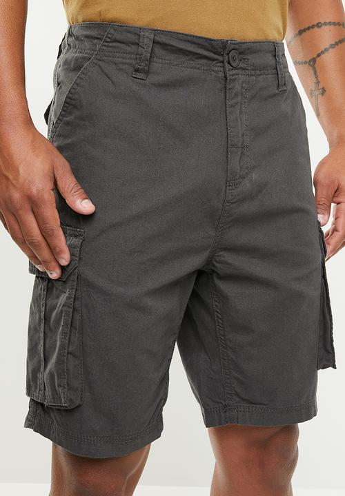 Brave Soul - Riverwop Cargo shorts - charcoal