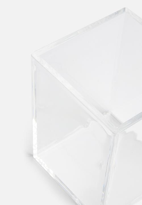 Eleganza - Make-up brush organiser small - clear