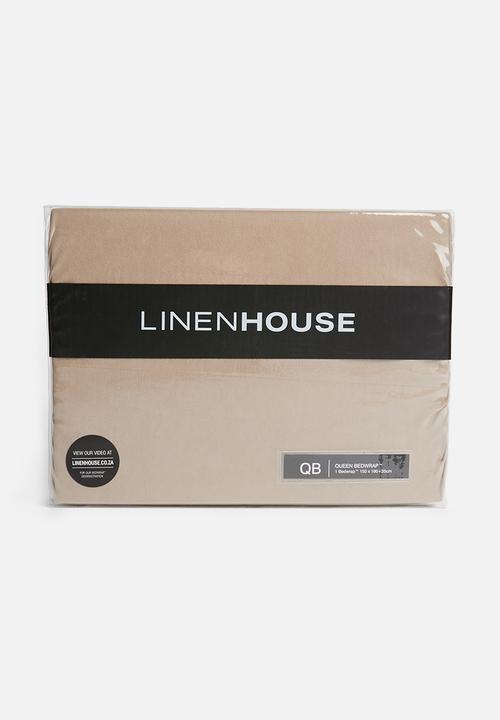Linen House - Suedette bedwraps - linen
