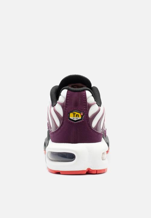 Nike - Air Max Plus - white/ember glow-bordeaux