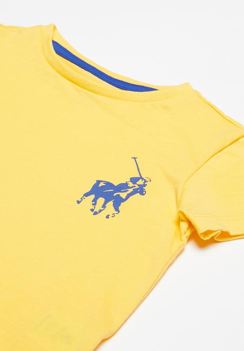 POLO - Boys rick short sleeve tee - yellow