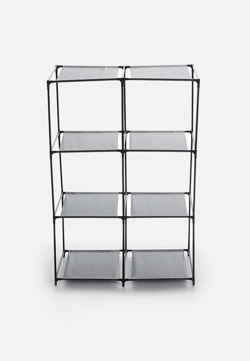 Storage Solutions - Double storage shelf - black