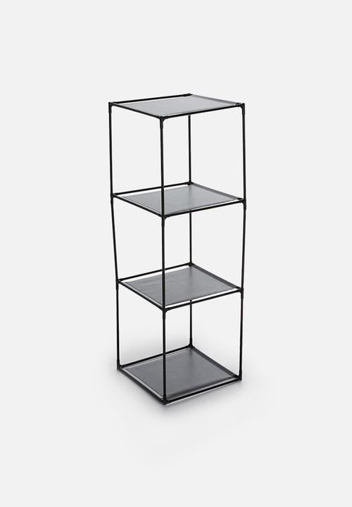 Storage Solutions - Single storage shelf - black