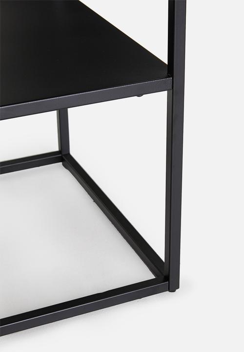 Sixth Floor - Newton bedside table - black