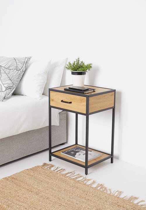 Sixth Floor - Seaford 1-drawer bedside table - natural