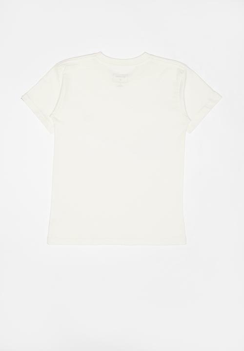 Quiksilver - Happy peaks short sleeve tee - cream 