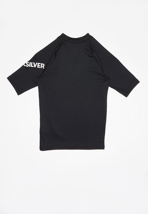 Quiksilver - All time short sleeve youth - black