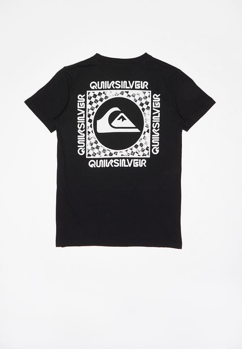 Quiksilver - Checker out short sleeve youth - black