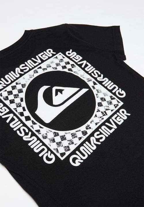 Quiksilver - Checker out short sleeve youth - black