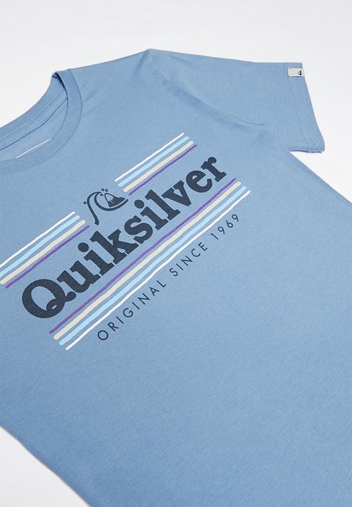 Quiksilver - Get buzzy short sleeve youth - blue