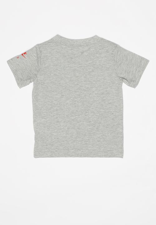 Nike - Air box logo short sleeve tee - grey