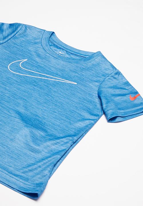 Nike - Faux crossdye swoosh - blue