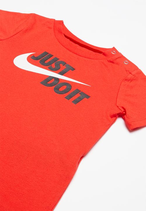 Nike - Short sleeve romper - red