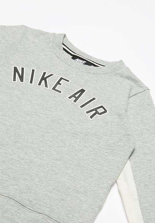 Nike - Long sleeve top - grey & white 