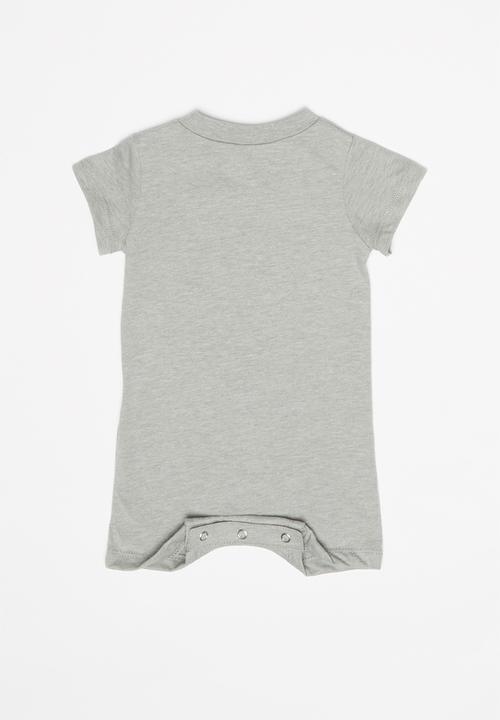 Nike - Baby knit romper - grey