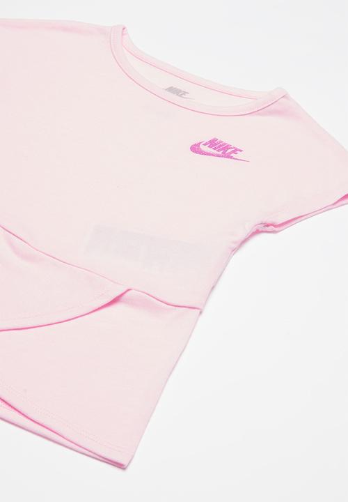 Nike - Toss tunic & tights set - grey & pink