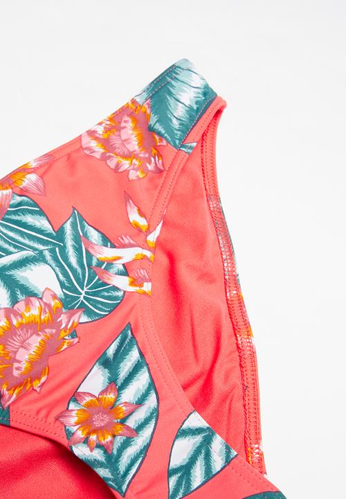 Roxy - Floral time crop top set - multi