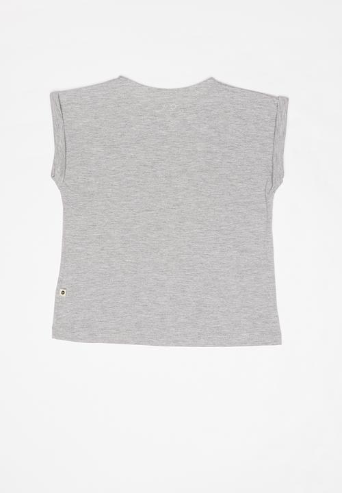 Roxy - Boyfriend tee - grey