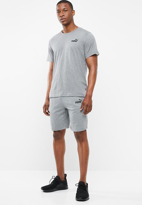 PUMA - Ess jersey shorts - grey