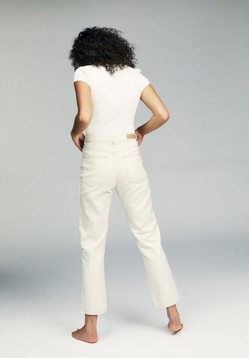 Cotton On - Mom jean - off white 