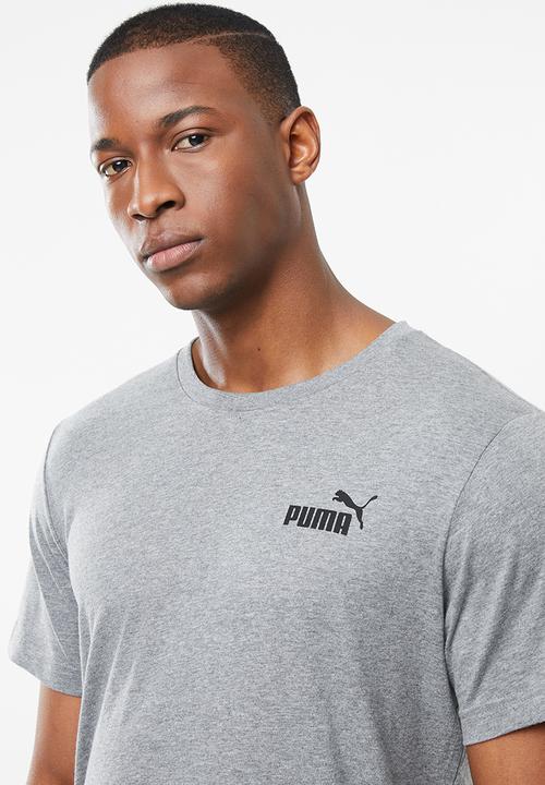 PUMA - Ess small logo shorts sleeve tee - grey
