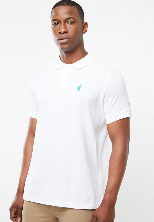 Pringle of Scotland - St Augustine short sleeve polo - white