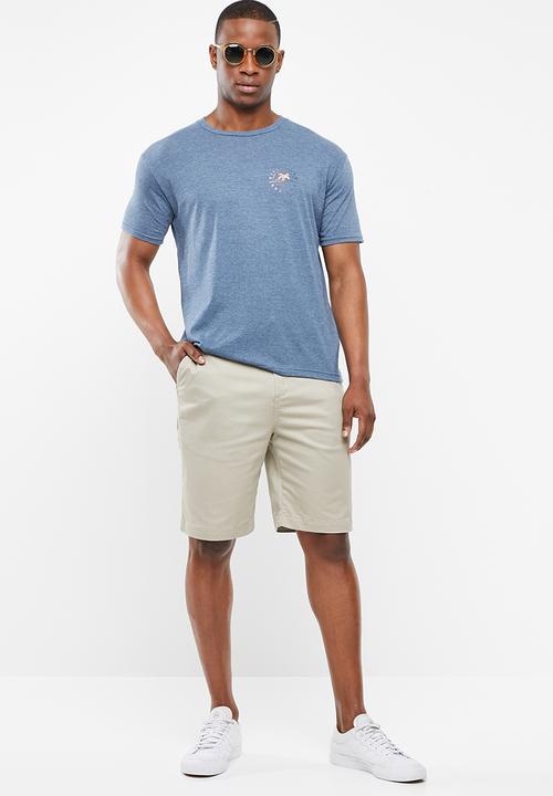 Billabong  - Where it's fine short sleeve tee - blue 